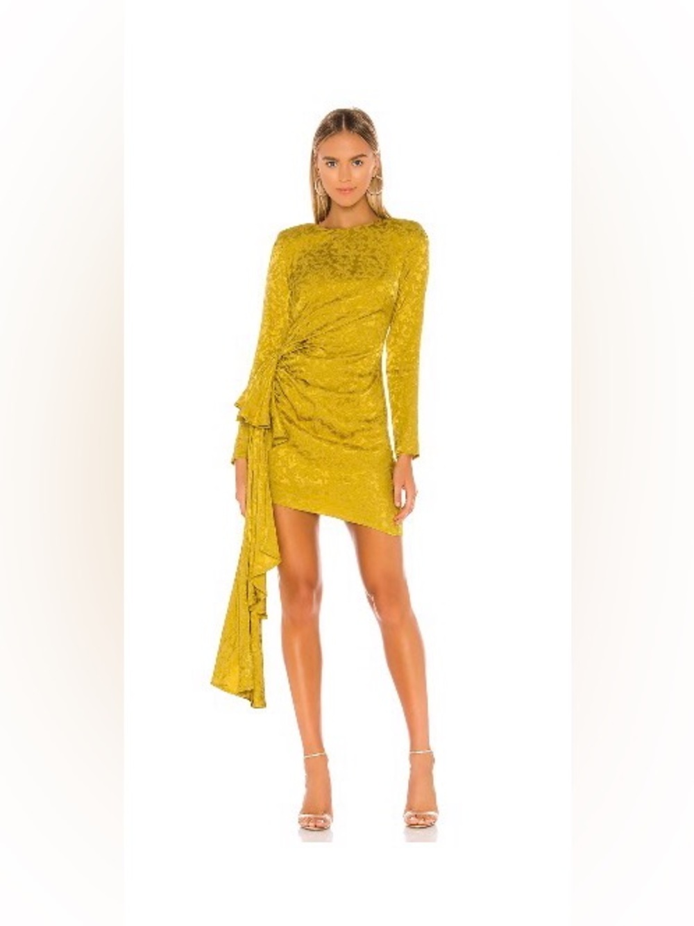Lovers + Friends Matilda Mini Dress Citron Green – Size M